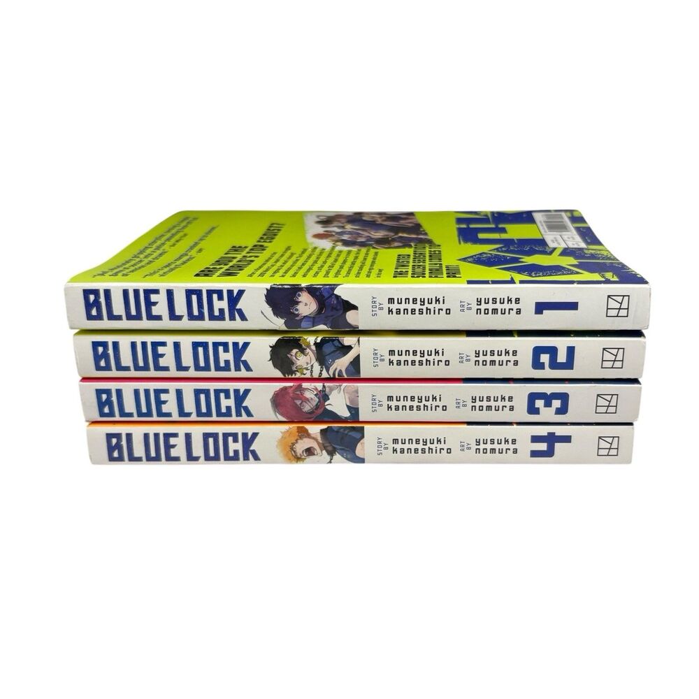 Blue Lock [ENGLISH] Vol. 1-4
